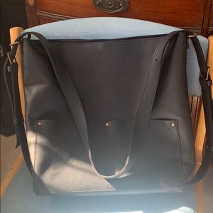 Convertible Leather Tote